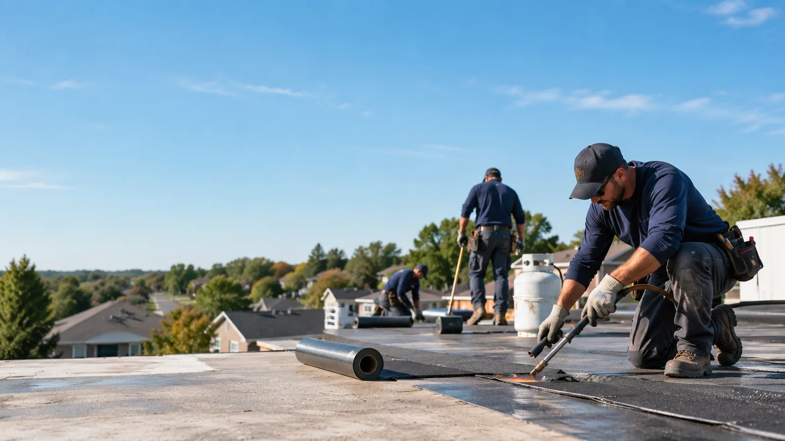 Flat Roof Leak Repair providers in Saint Clair, MN